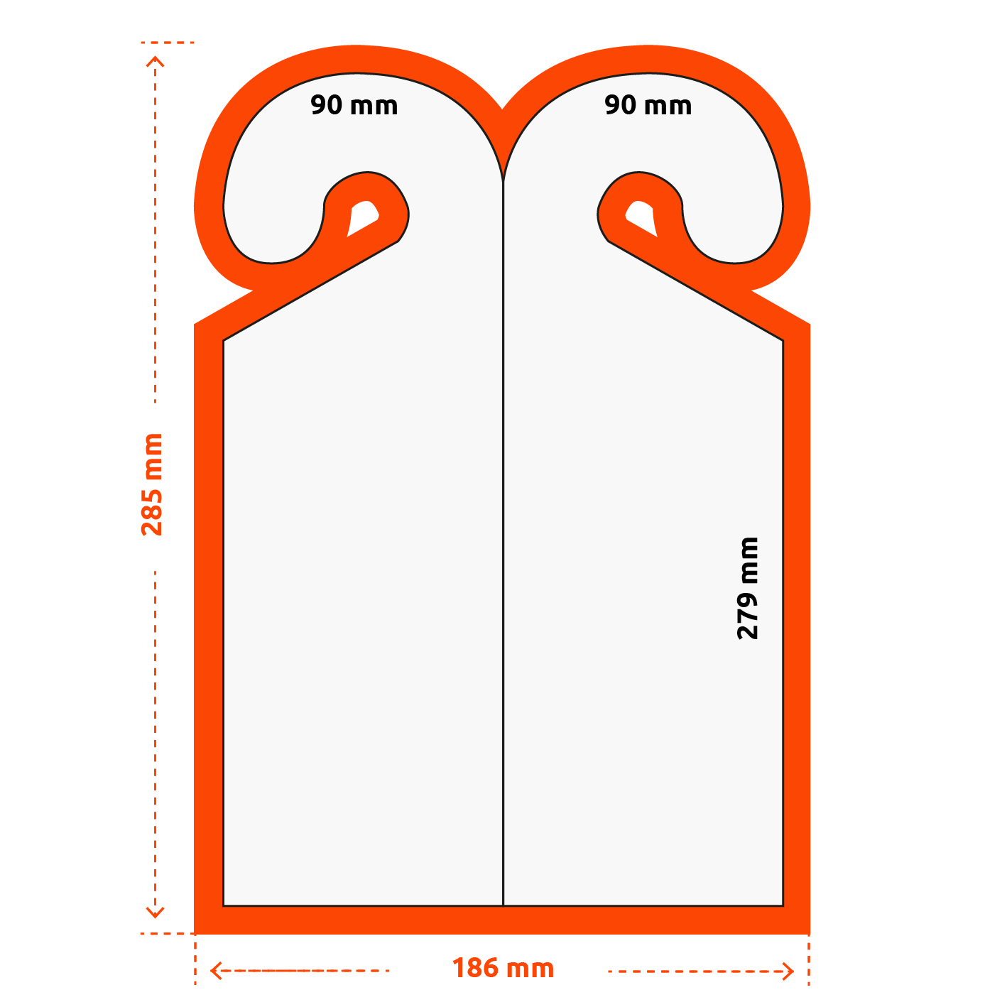 Colgador de puerta, impresión de colgadores para puerta